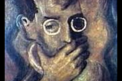 Clovis Graciano e a obra “Os Cavaleiros “.
