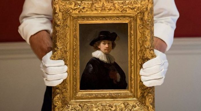 Autorretrato Rembrandt, será leiloado em Londres