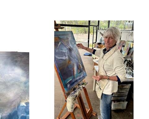 Diana Potter: Entre a Escultura e a Pintura, a Celebração da Natureza em Forma e Cor