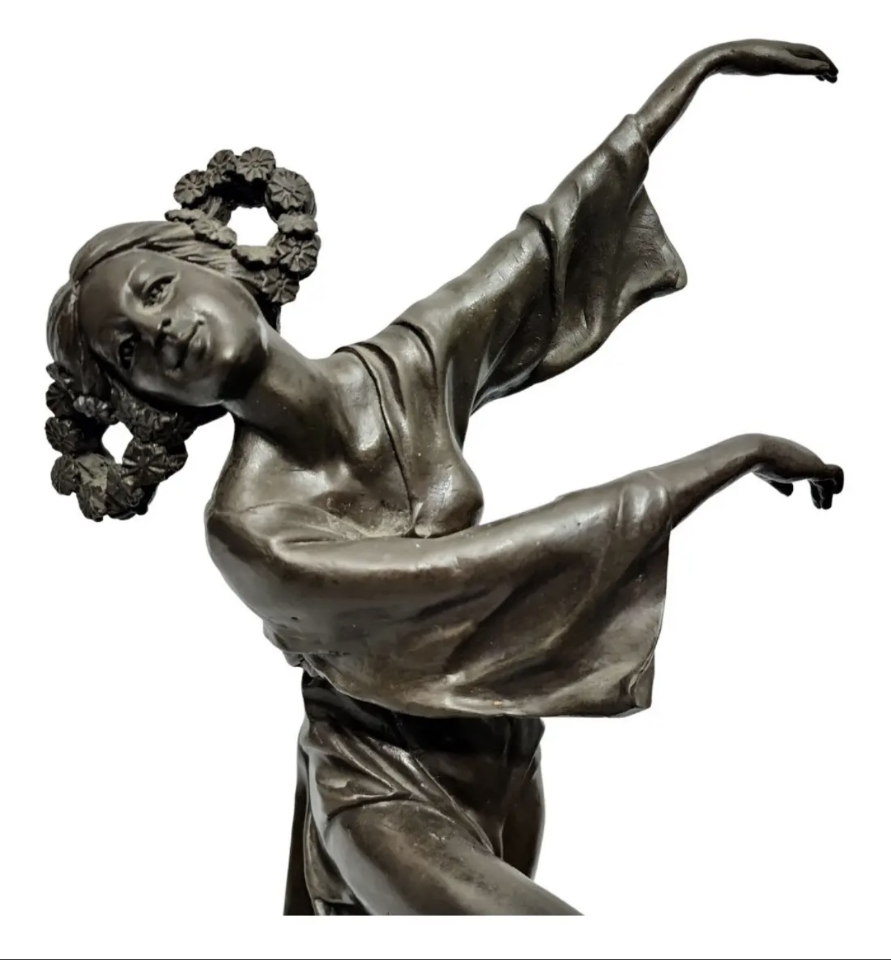 Escultura Francesa em Bronze do Século XIX: A Elegância do Estilo Chiparus e o Brilho da Escultura Decorativa Europeia 1