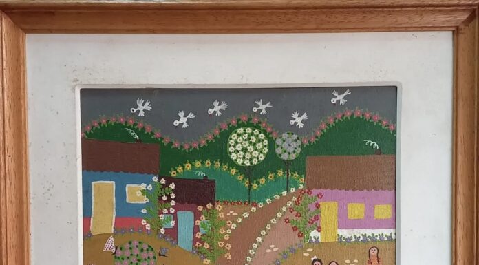 Lenice: uma pintura que transforma a infância em memória, afeto e imaginação