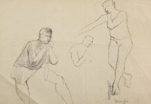 Aldo Bonadei: o desenho, a figura humana e a força do traço