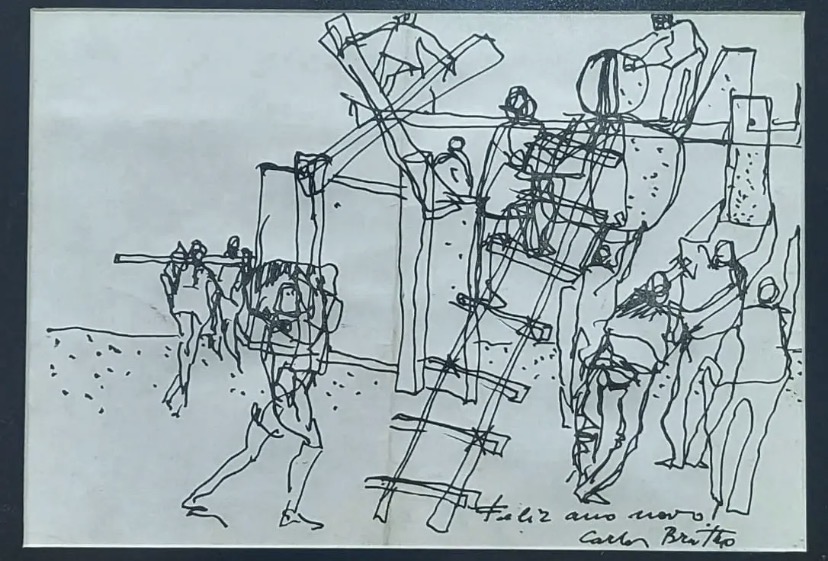 Carlos Brito: traços, movimento e sensibilidade na arte contemporânea brasileira 1